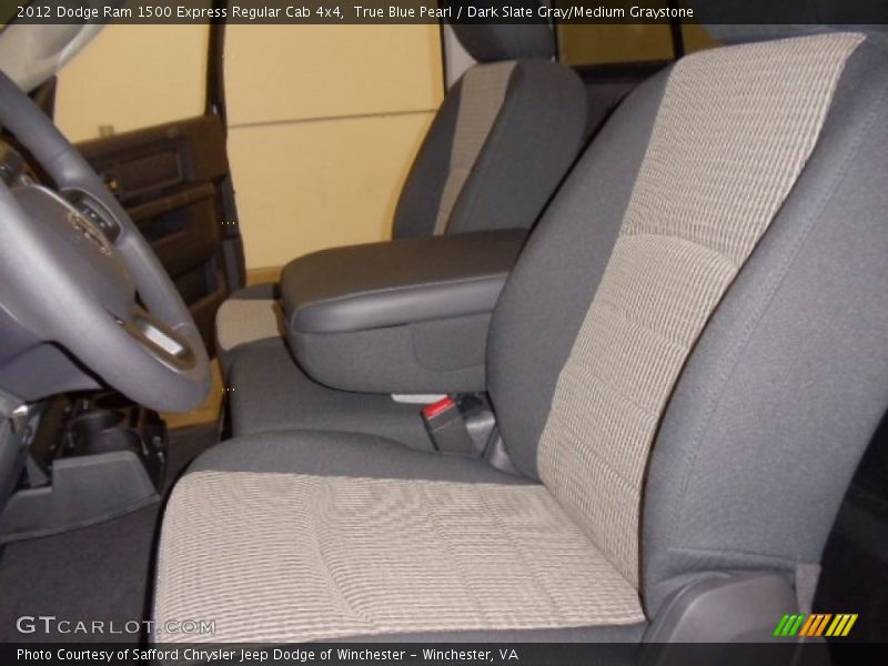 True Blue Pearl / Dark Slate Gray/Medium Graystone 2012 Dodge Ram 1500 Express Regular Cab 4x4