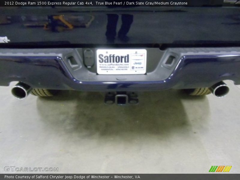 True Blue Pearl / Dark Slate Gray/Medium Graystone 2012 Dodge Ram 1500 Express Regular Cab 4x4