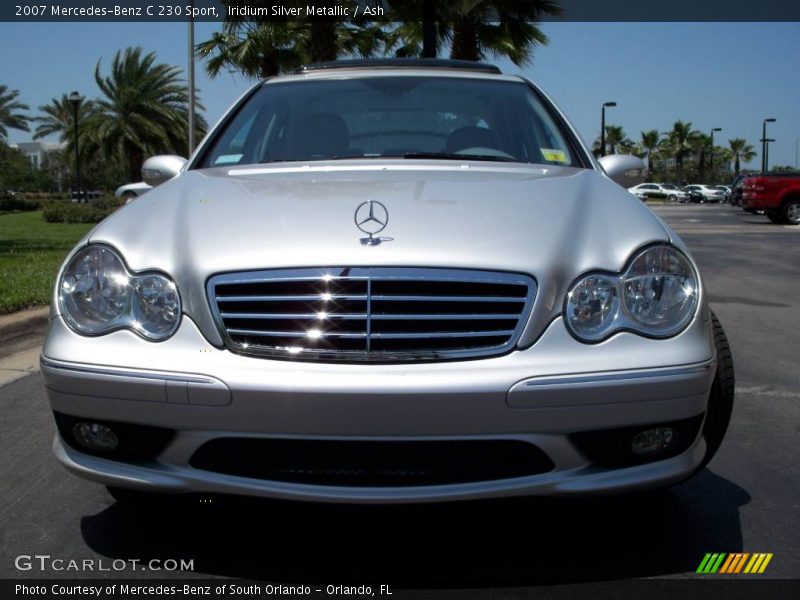 Iridium Silver Metallic / Ash 2007 Mercedes-Benz C 230 Sport