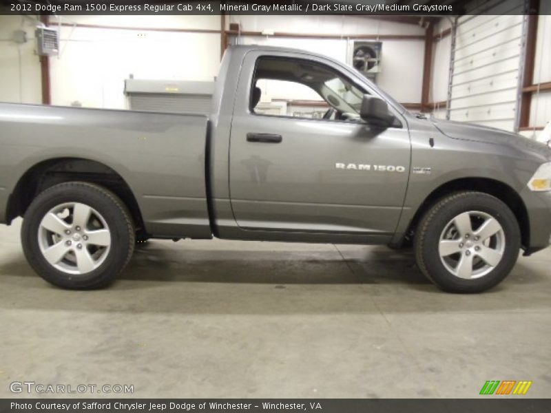 Mineral Gray Metallic / Dark Slate Gray/Medium Graystone 2012 Dodge Ram 1500 Express Regular Cab 4x4