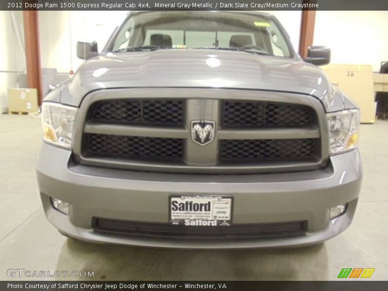 Mineral Gray Metallic / Dark Slate Gray/Medium Graystone 2012 Dodge Ram 1500 Express Regular Cab 4x4
