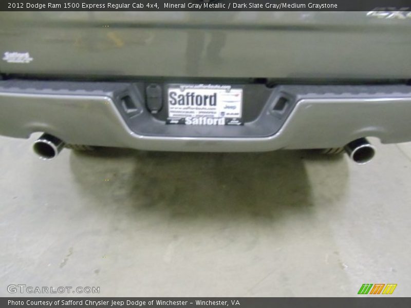 Mineral Gray Metallic / Dark Slate Gray/Medium Graystone 2012 Dodge Ram 1500 Express Regular Cab 4x4