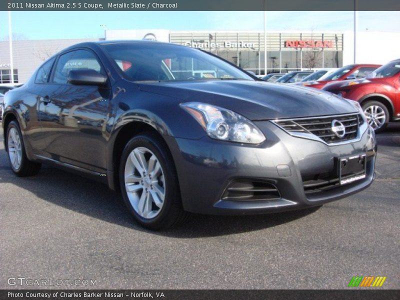 Metallic Slate / Charcoal 2011 Nissan Altima 2.5 S Coupe