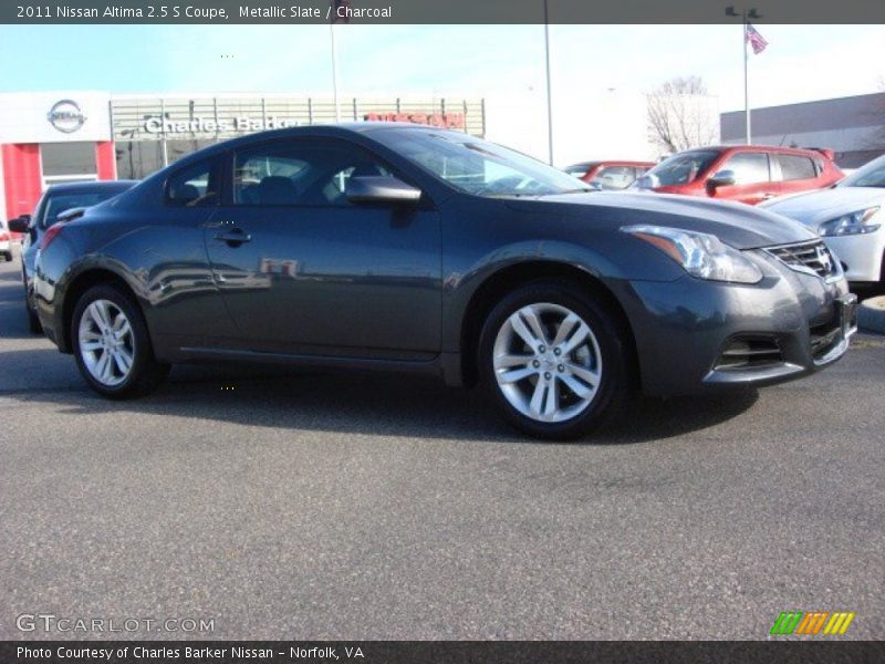 Metallic Slate / Charcoal 2011 Nissan Altima 2.5 S Coupe
