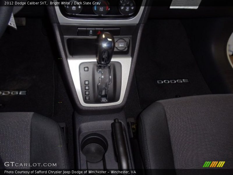 Bright White / Dark Slate Gray 2012 Dodge Caliber SXT