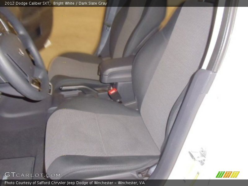 Bright White / Dark Slate Gray 2012 Dodge Caliber SXT