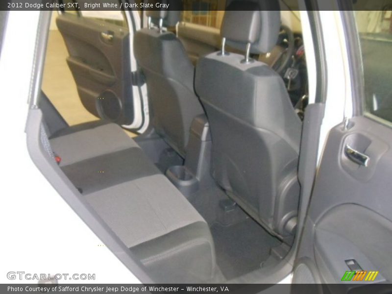 Bright White / Dark Slate Gray 2012 Dodge Caliber SXT