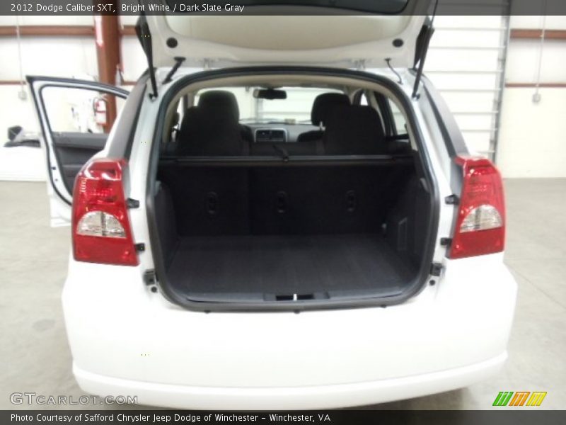 Bright White / Dark Slate Gray 2012 Dodge Caliber SXT