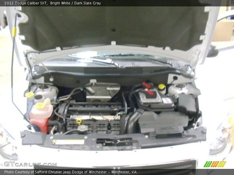 Bright White / Dark Slate Gray 2012 Dodge Caliber SXT