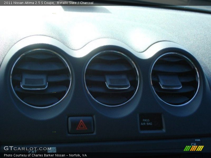 Metallic Slate / Charcoal 2011 Nissan Altima 2.5 S Coupe