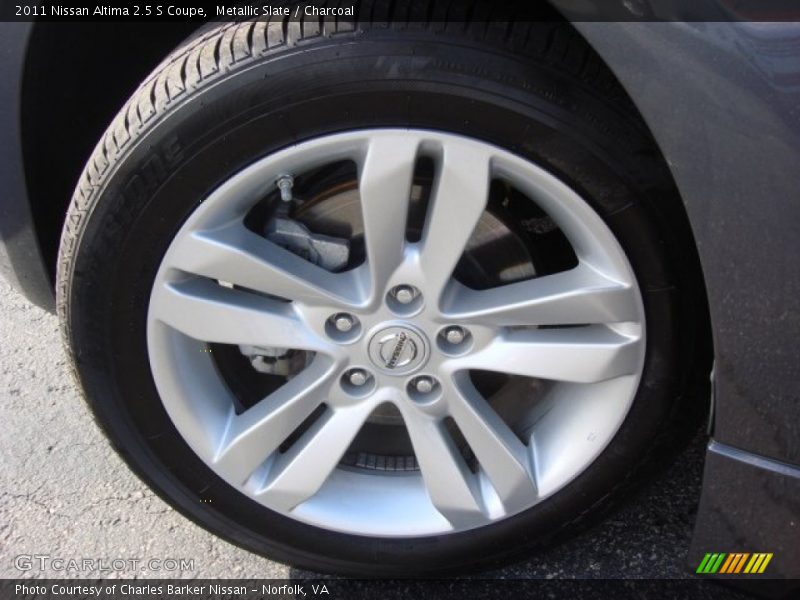 Metallic Slate / Charcoal 2011 Nissan Altima 2.5 S Coupe