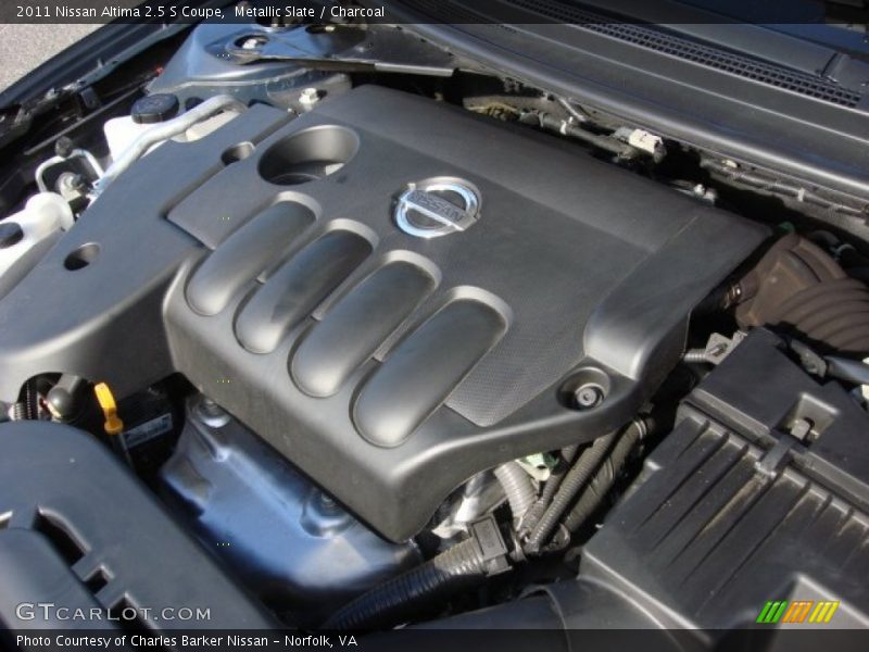 Metallic Slate / Charcoal 2011 Nissan Altima 2.5 S Coupe