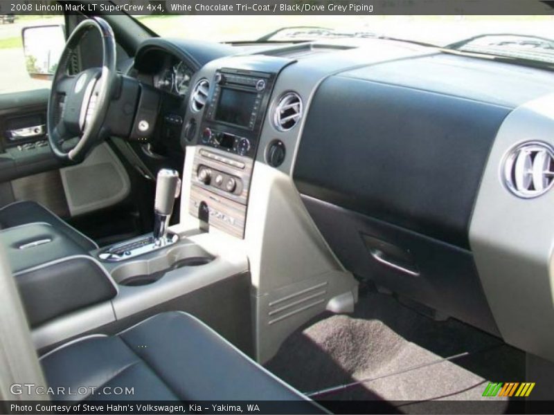 White Chocolate Tri-Coat / Black/Dove Grey Piping 2008 Lincoln Mark LT SuperCrew 4x4