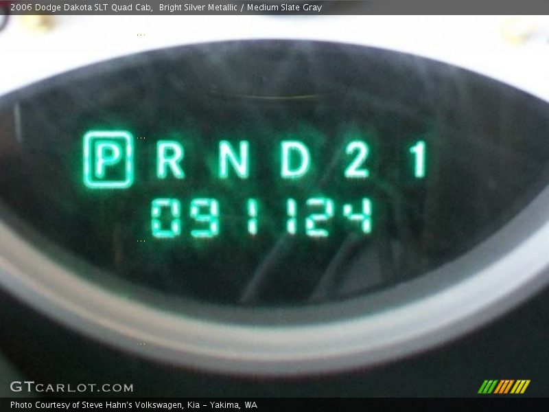 Bright Silver Metallic / Medium Slate Gray 2006 Dodge Dakota SLT Quad Cab