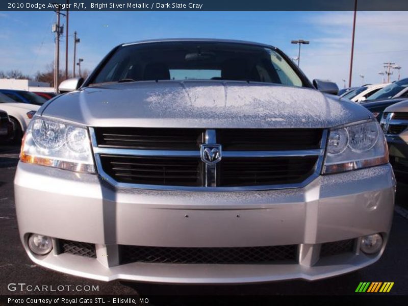 Bright Silver Metallic / Dark Slate Gray 2010 Dodge Avenger R/T