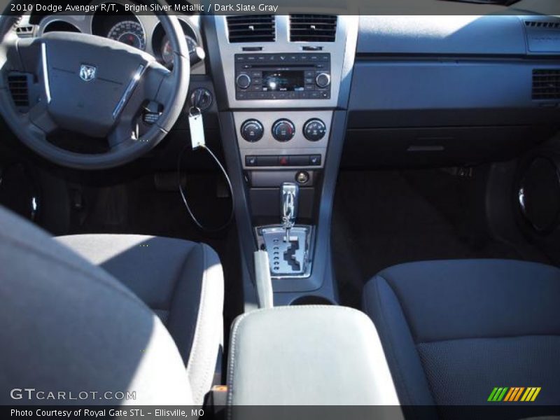 Bright Silver Metallic / Dark Slate Gray 2010 Dodge Avenger R/T