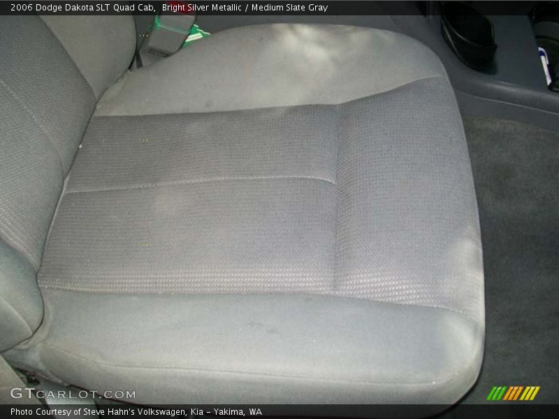 Bright Silver Metallic / Medium Slate Gray 2006 Dodge Dakota SLT Quad Cab