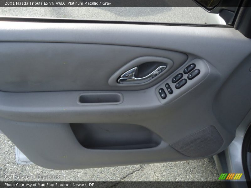 Platinum Metallic / Gray 2001 Mazda Tribute ES V6 4WD