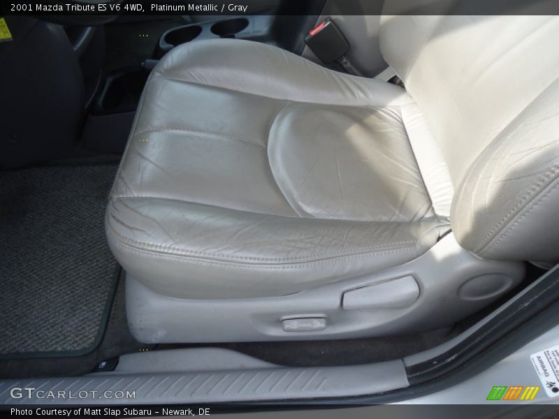 Platinum Metallic / Gray 2001 Mazda Tribute ES V6 4WD