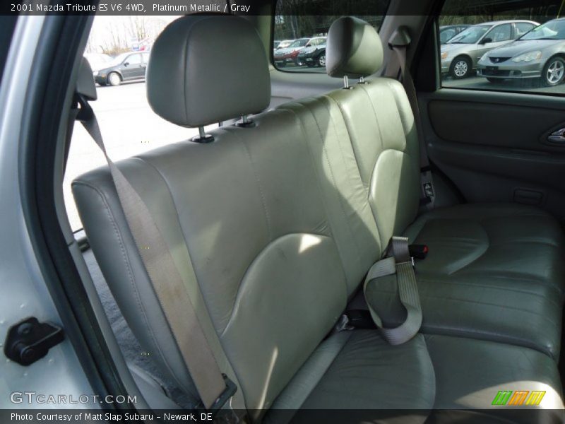 Platinum Metallic / Gray 2001 Mazda Tribute ES V6 4WD