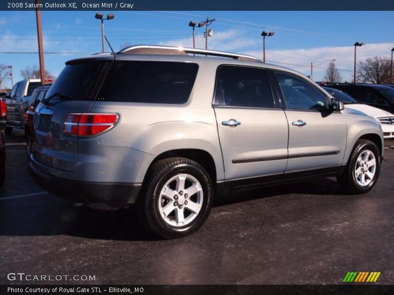Ocean Mist / Gray 2008 Saturn Outlook XE