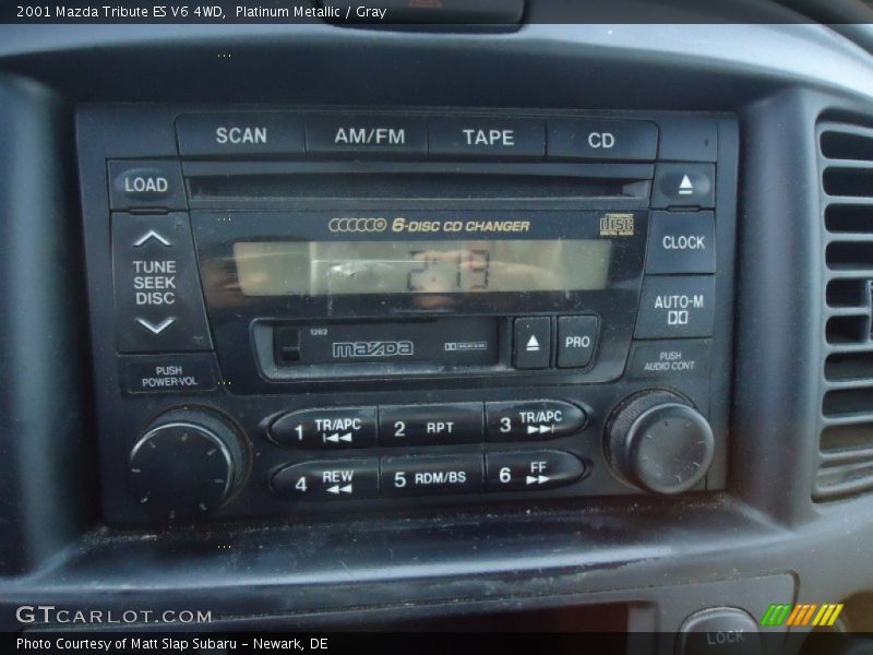 Platinum Metallic / Gray 2001 Mazda Tribute ES V6 4WD