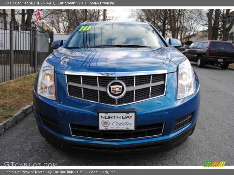 Caribbean Blue / Ebony/Titanium 2010 Cadillac SRX 4 V6 AWD