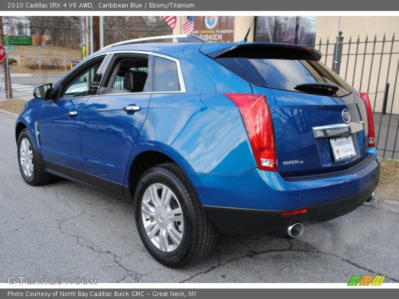 Caribbean Blue / Ebony/Titanium 2010 Cadillac SRX 4 V6 AWD