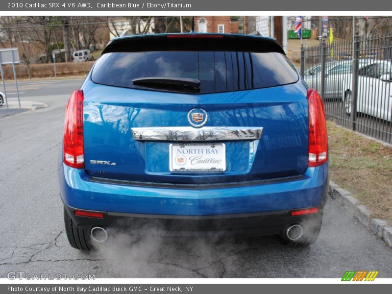 Caribbean Blue / Ebony/Titanium 2010 Cadillac SRX 4 V6 AWD