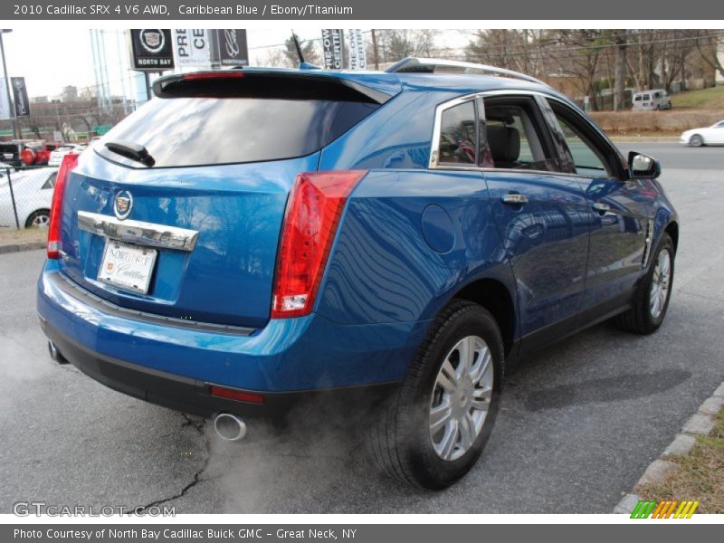 Caribbean Blue / Ebony/Titanium 2010 Cadillac SRX 4 V6 AWD