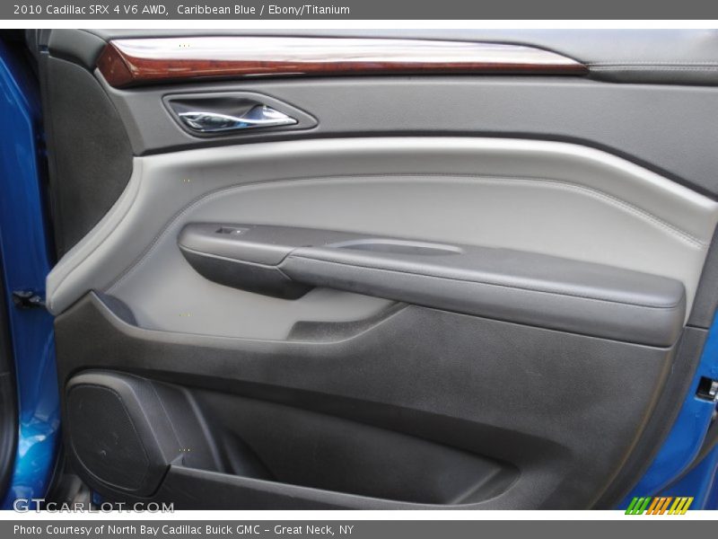 Caribbean Blue / Ebony/Titanium 2010 Cadillac SRX 4 V6 AWD