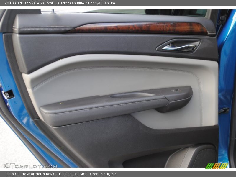 Caribbean Blue / Ebony/Titanium 2010 Cadillac SRX 4 V6 AWD