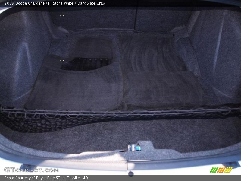 Stone White / Dark Slate Gray 2009 Dodge Charger R/T