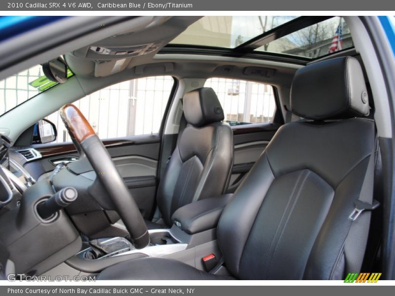 Caribbean Blue / Ebony/Titanium 2010 Cadillac SRX 4 V6 AWD