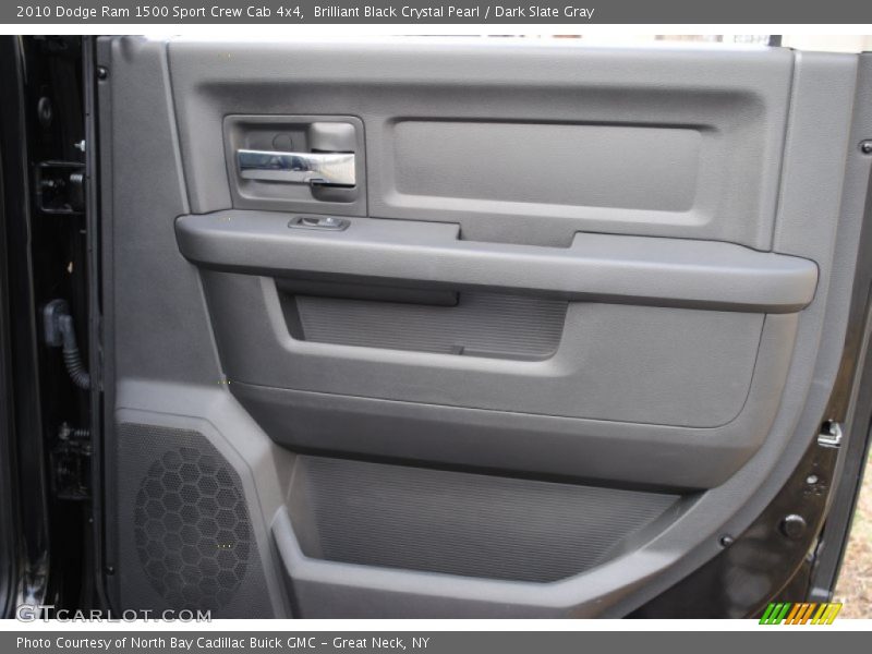 Brilliant Black Crystal Pearl / Dark Slate Gray 2010 Dodge Ram 1500 Sport Crew Cab 4x4