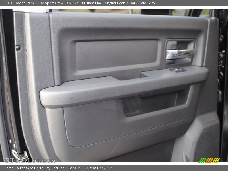 Brilliant Black Crystal Pearl / Dark Slate Gray 2010 Dodge Ram 1500 Sport Crew Cab 4x4