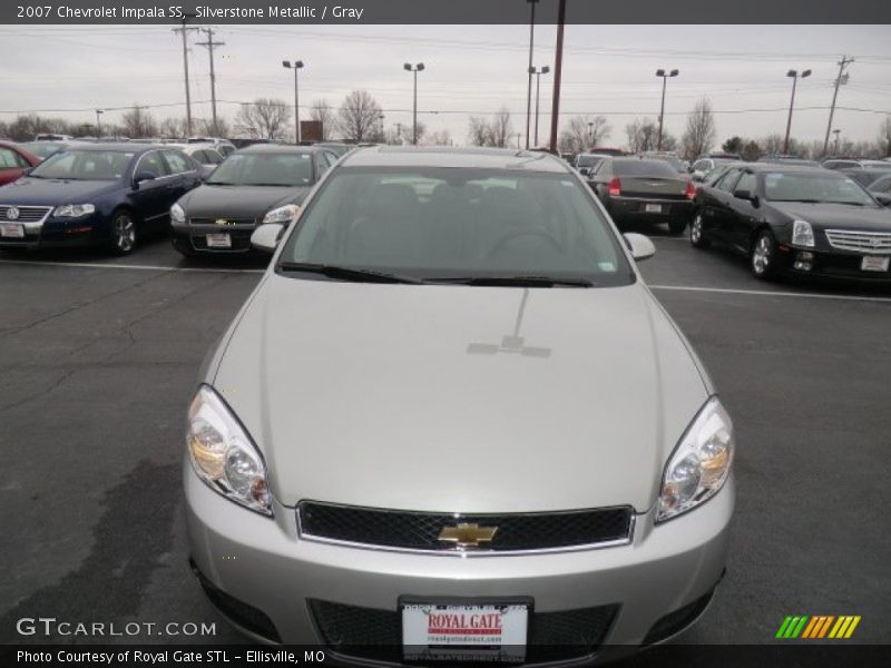 Silverstone Metallic / Gray 2007 Chevrolet Impala SS
