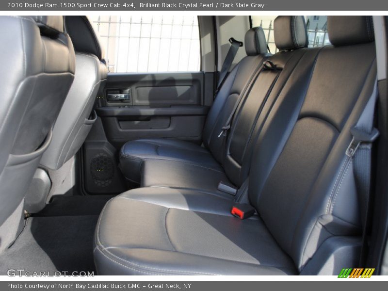 Brilliant Black Crystal Pearl / Dark Slate Gray 2010 Dodge Ram 1500 Sport Crew Cab 4x4
