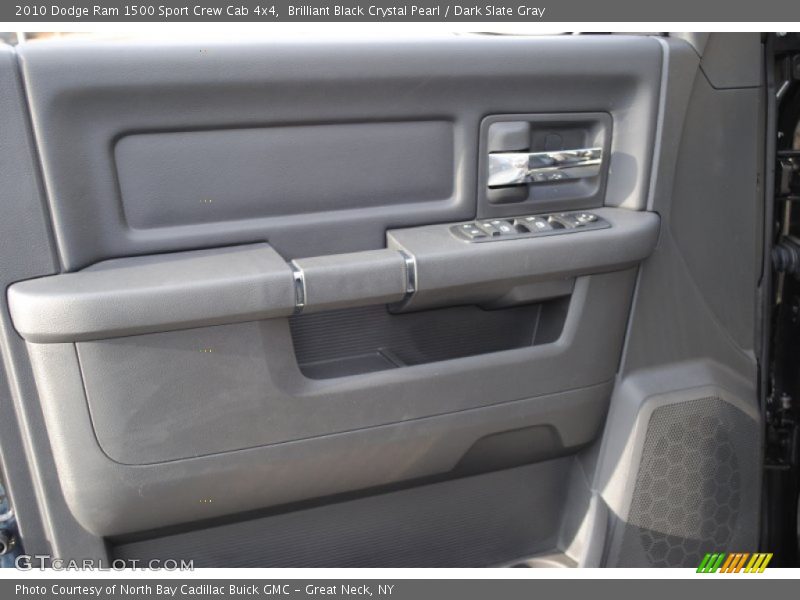 Brilliant Black Crystal Pearl / Dark Slate Gray 2010 Dodge Ram 1500 Sport Crew Cab 4x4