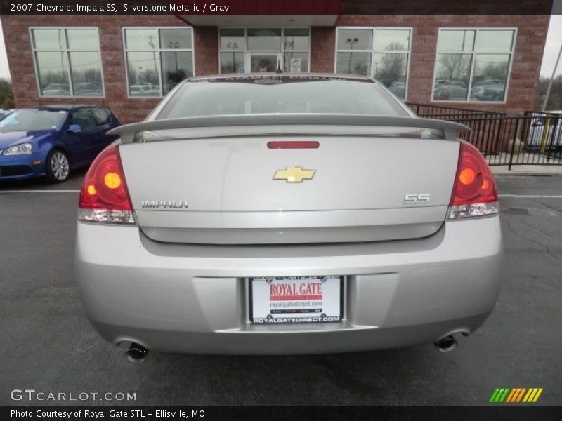 Silverstone Metallic / Gray 2007 Chevrolet Impala SS