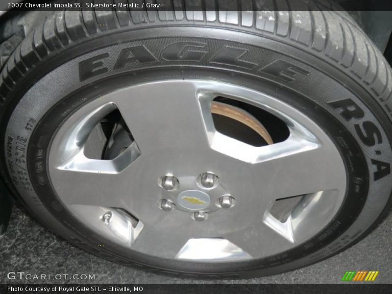 Silverstone Metallic / Gray 2007 Chevrolet Impala SS