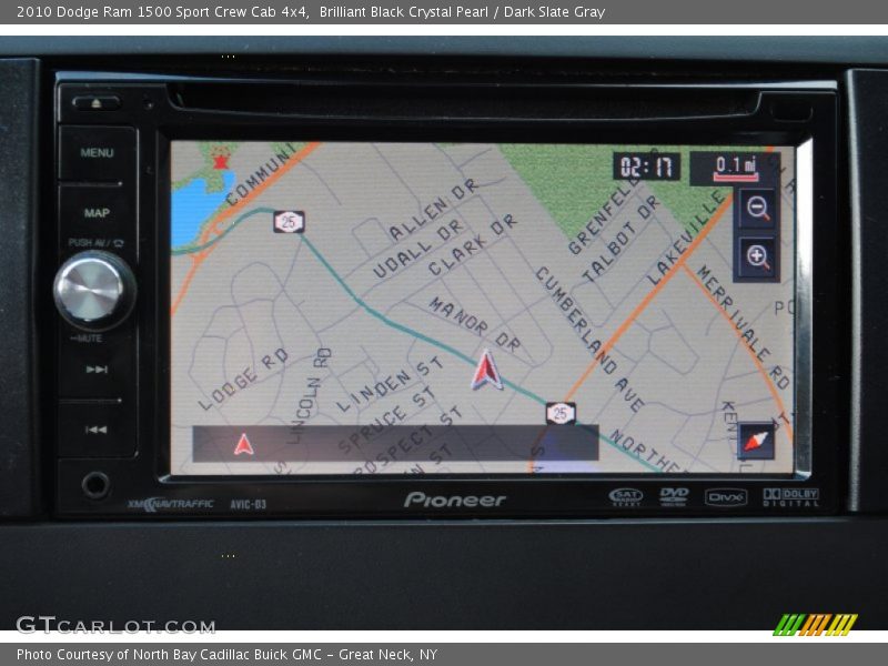 Brilliant Black Crystal Pearl / Dark Slate Gray 2010 Dodge Ram 1500 Sport Crew Cab 4x4