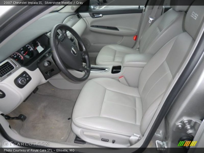 Silverstone Metallic / Gray 2007 Chevrolet Impala SS