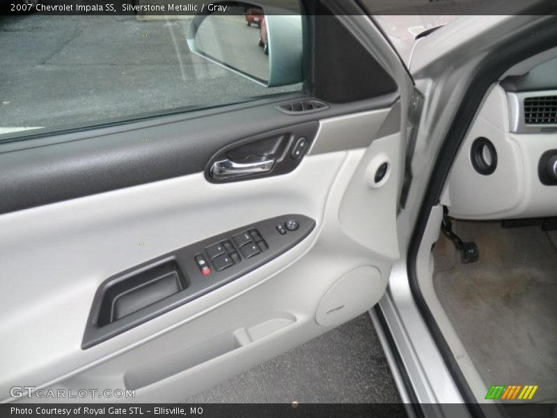 Silverstone Metallic / Gray 2007 Chevrolet Impala SS