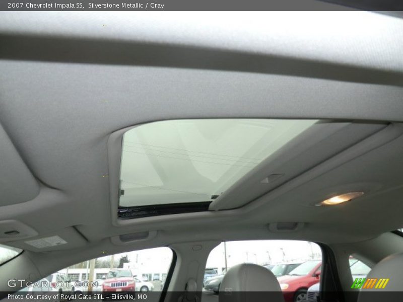 Silverstone Metallic / Gray 2007 Chevrolet Impala SS