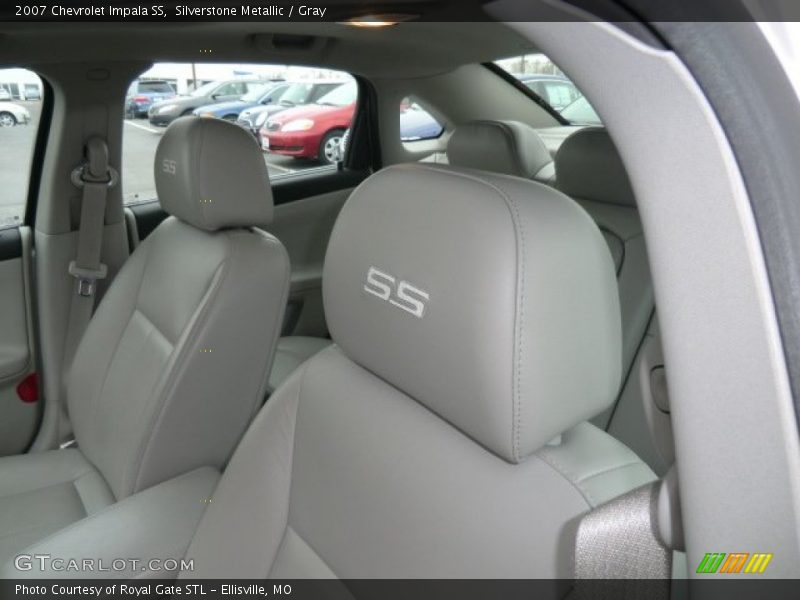 Silverstone Metallic / Gray 2007 Chevrolet Impala SS