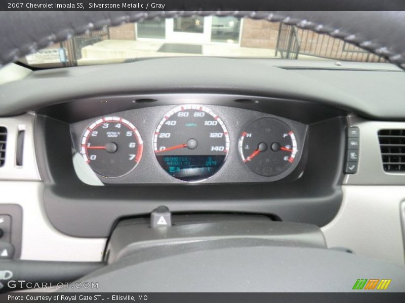 Silverstone Metallic / Gray 2007 Chevrolet Impala SS