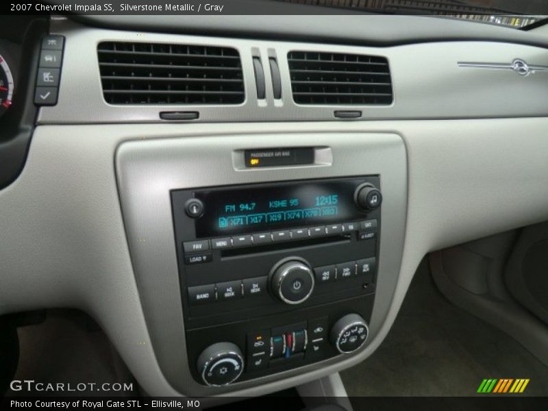 Silverstone Metallic / Gray 2007 Chevrolet Impala SS
