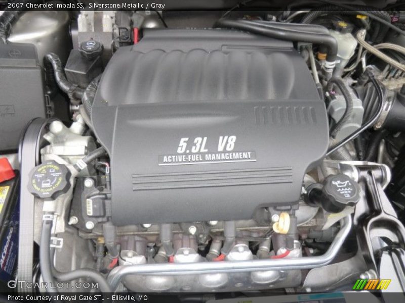 Silverstone Metallic / Gray 2007 Chevrolet Impala SS