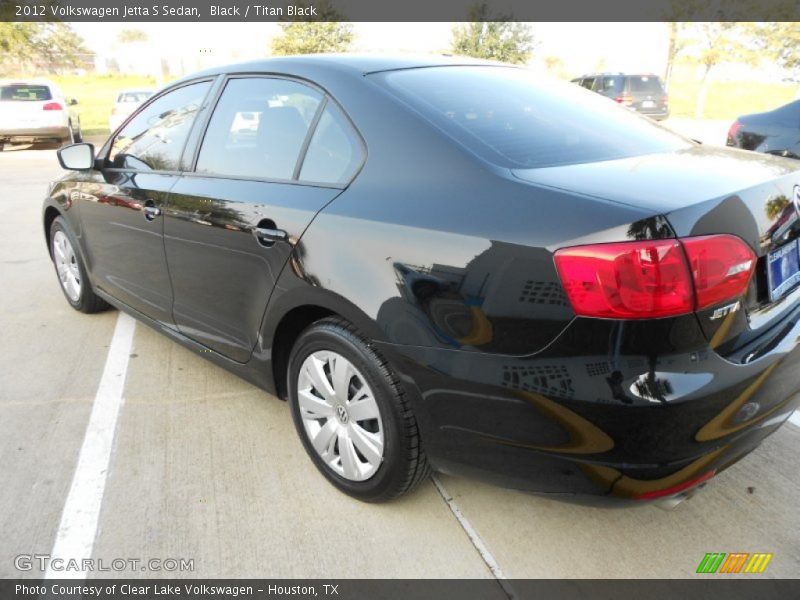 Black / Titan Black 2012 Volkswagen Jetta S Sedan